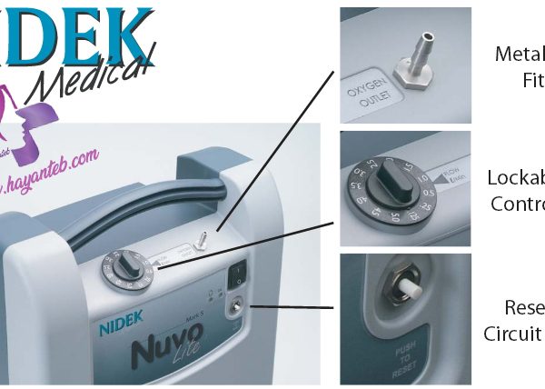 اکسیژن ساز 5 لیتری امریکایی نایدک nuvo